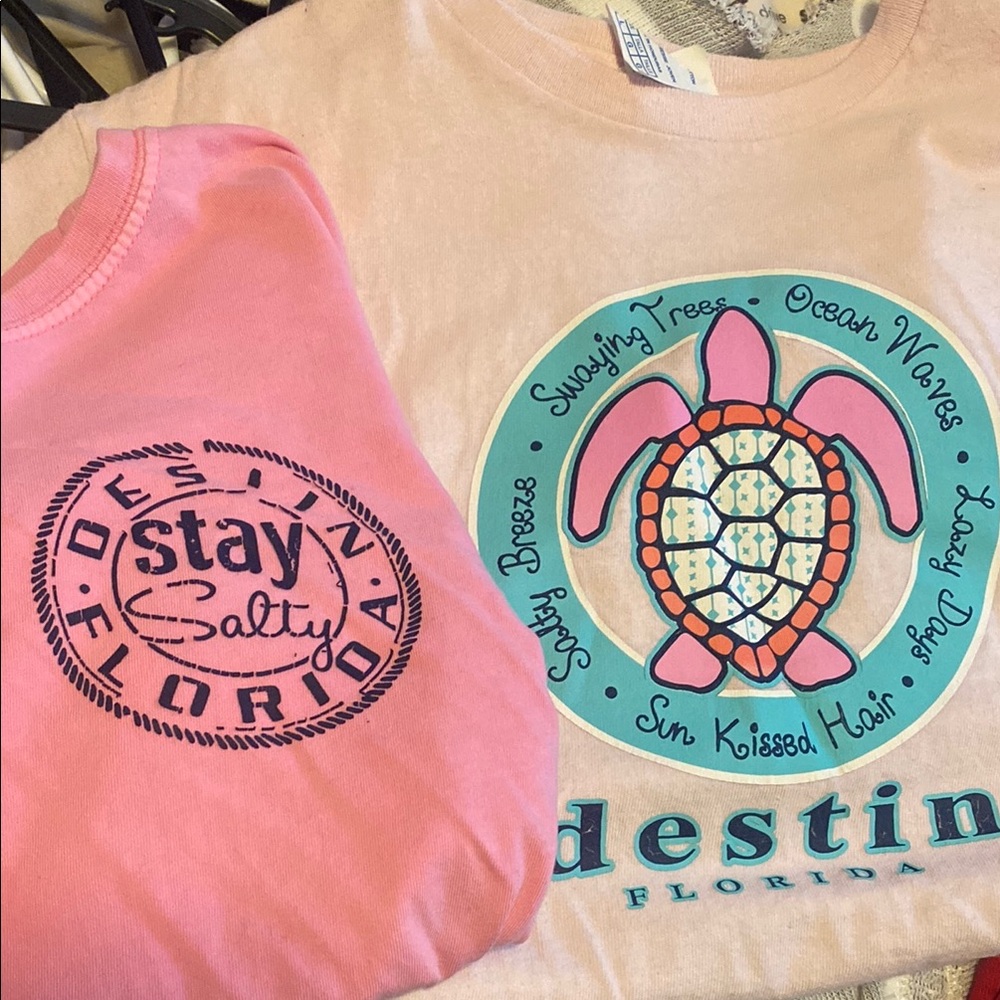 Pink Kids T-Shirt with Turtle Design